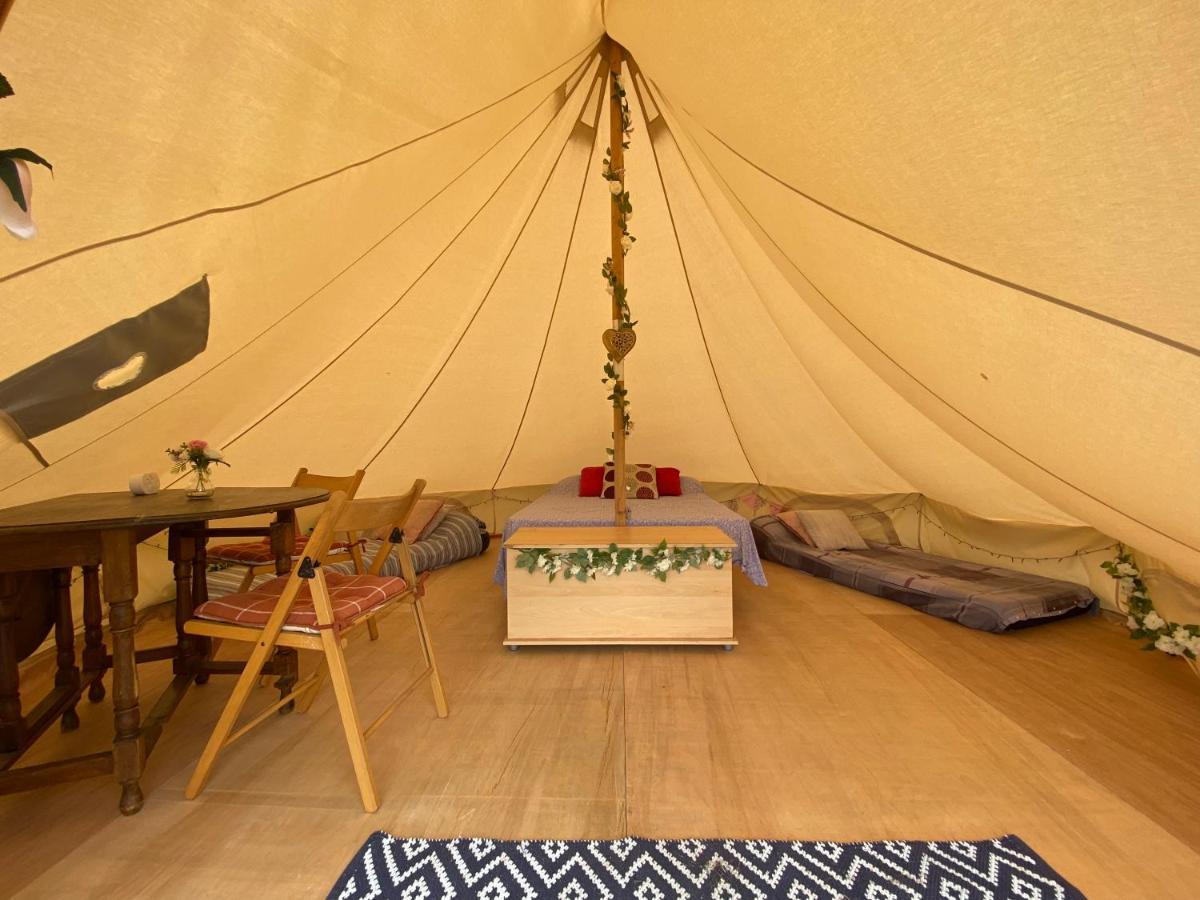 Honey Pod Farm Bell Tents Upton upon Severn Buitenkant foto