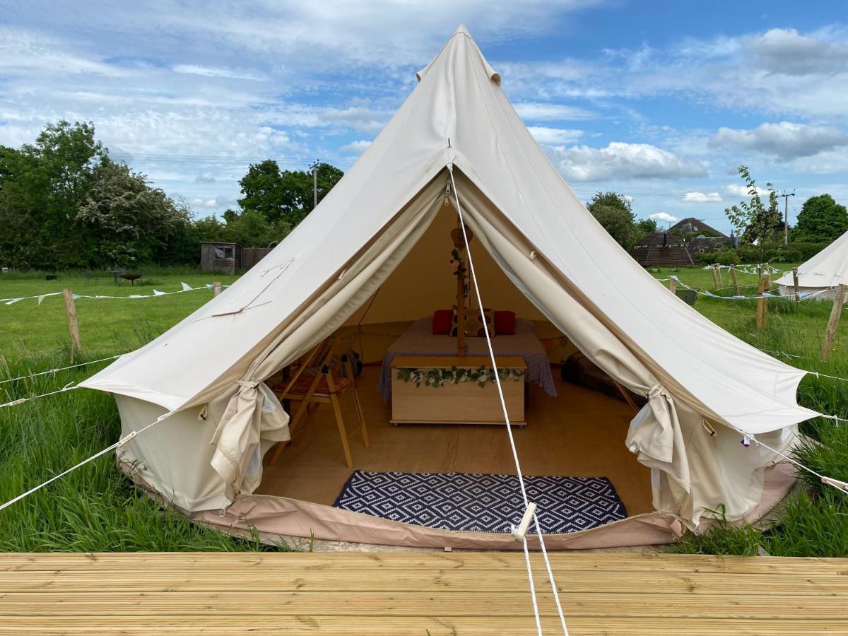 Honey Pod Farm Bell Tents Upton upon Severn Buitenkant foto